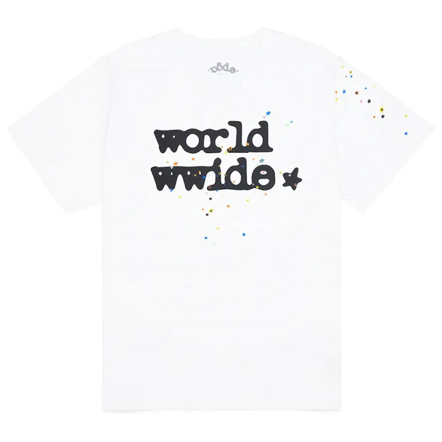 white sp5der shirt